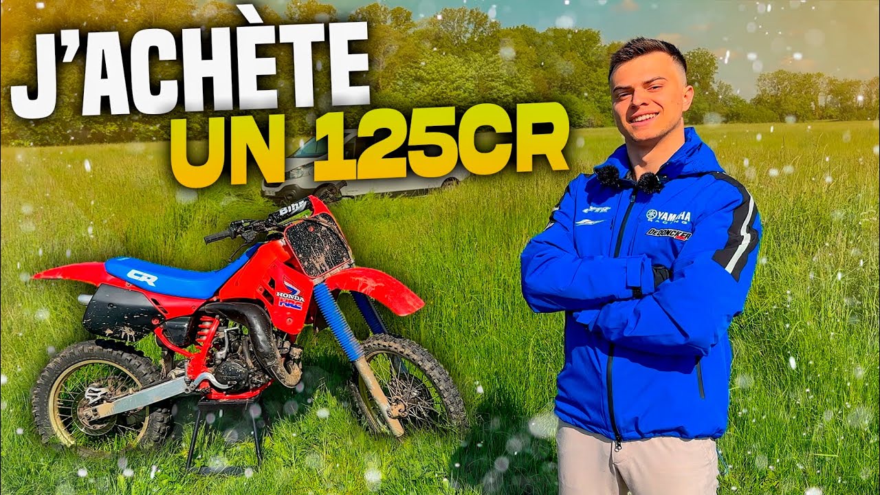 J'ACHÈTE UNE MOTO RARE 125 CR ! 🔥