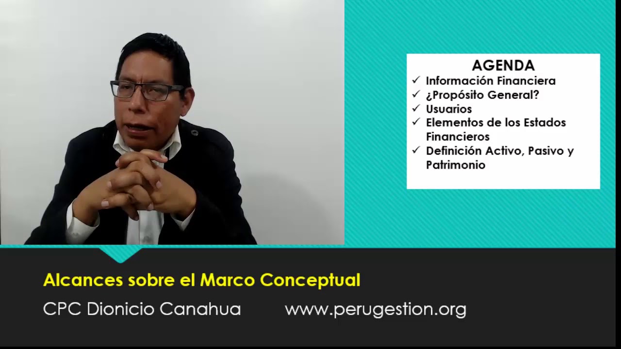 Alcances sobre el Marco Conceptual