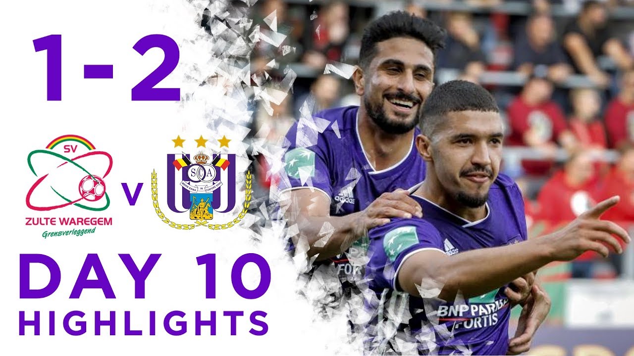 SV Zulte Waregem 1-2 RSCA Highlights 07/10/2018