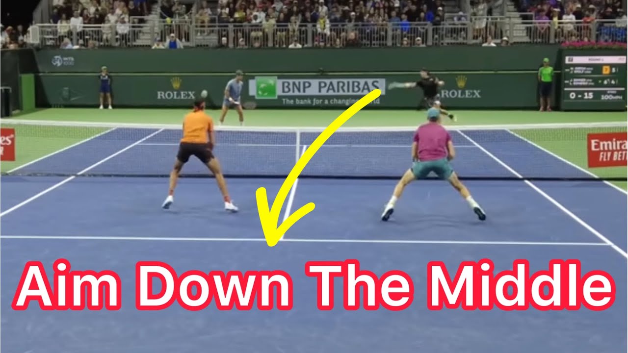 Pro Doubles Point Analysis (Win More Tennis Matches)