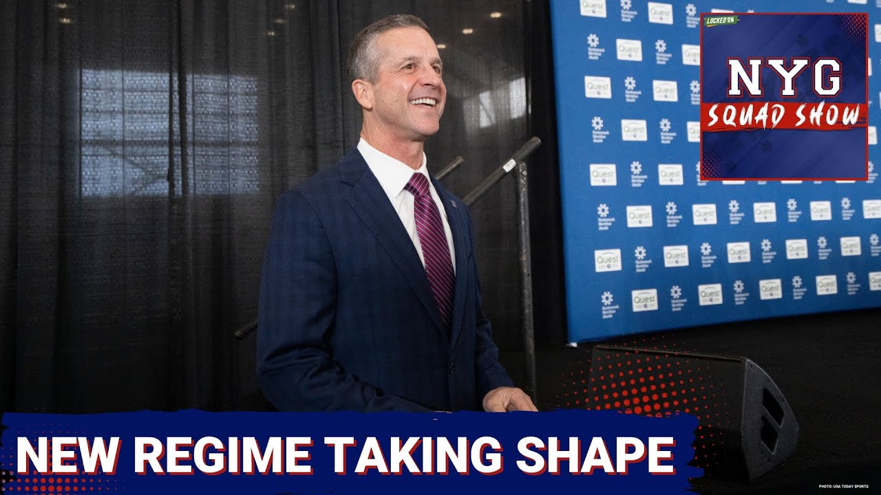 GIANTS SQUAD SHOW: John Harbaugh Set to Lead BOLD NEW ERA of Giants Football