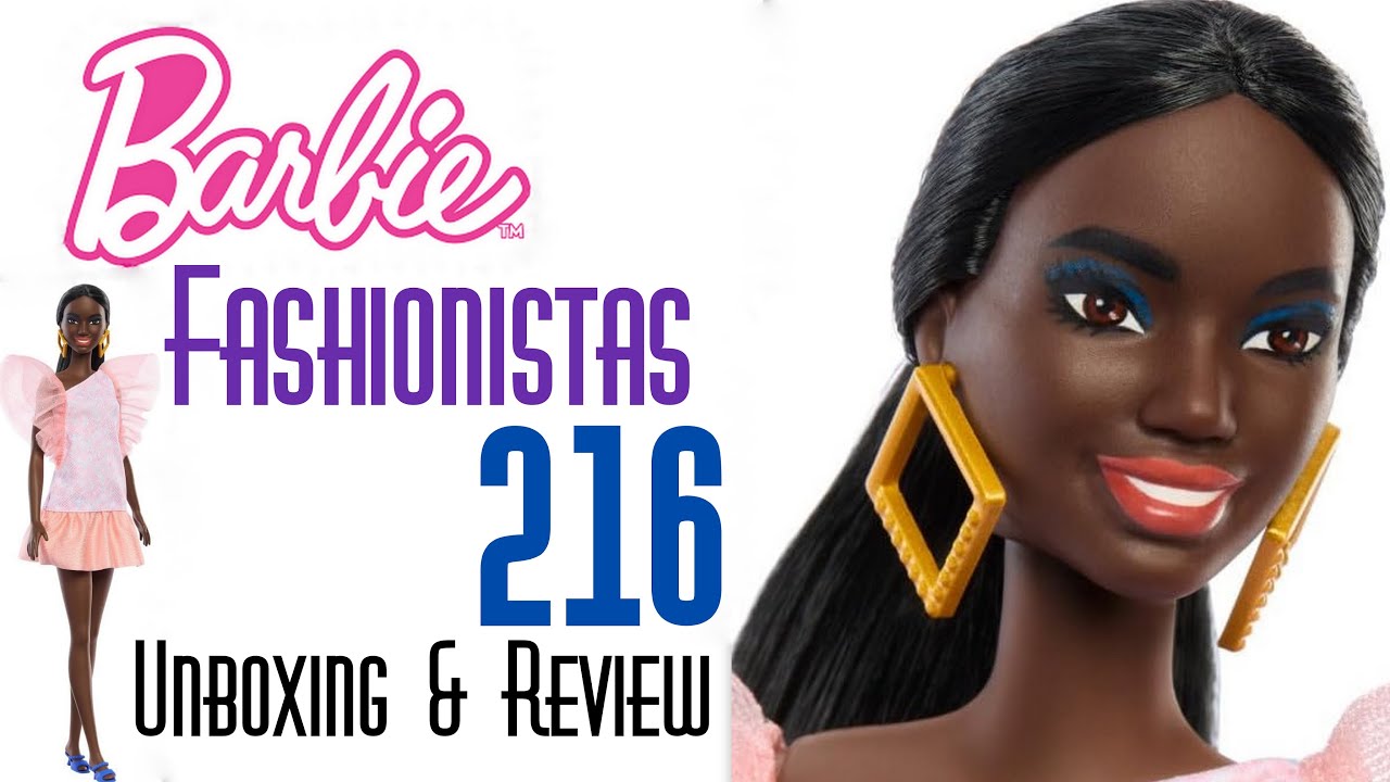 🍑 BARBIE FASHIONISTAS 216 PEACHES N CREAM TRIBUTE DOLL 👑 ECW 🌎 UNBOXING & REVIEW