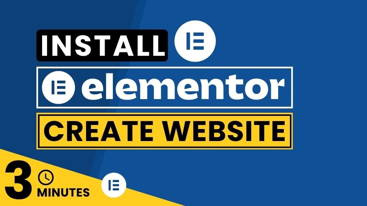 How To Install Elementor In WordPress And Make An Elementor Website 2025