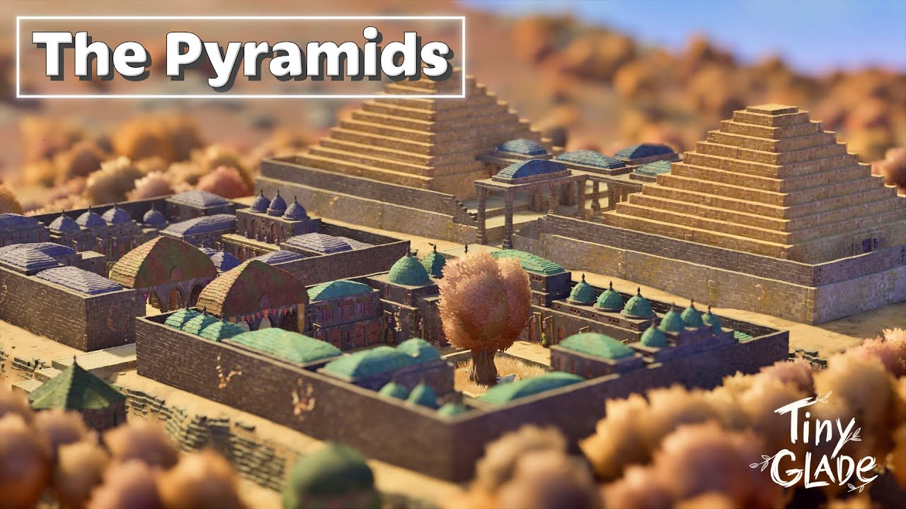 The Pyramids of Tiny Glade🔻 no commentary gameplay