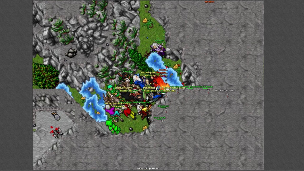 Tibia - Commander in a nutshell