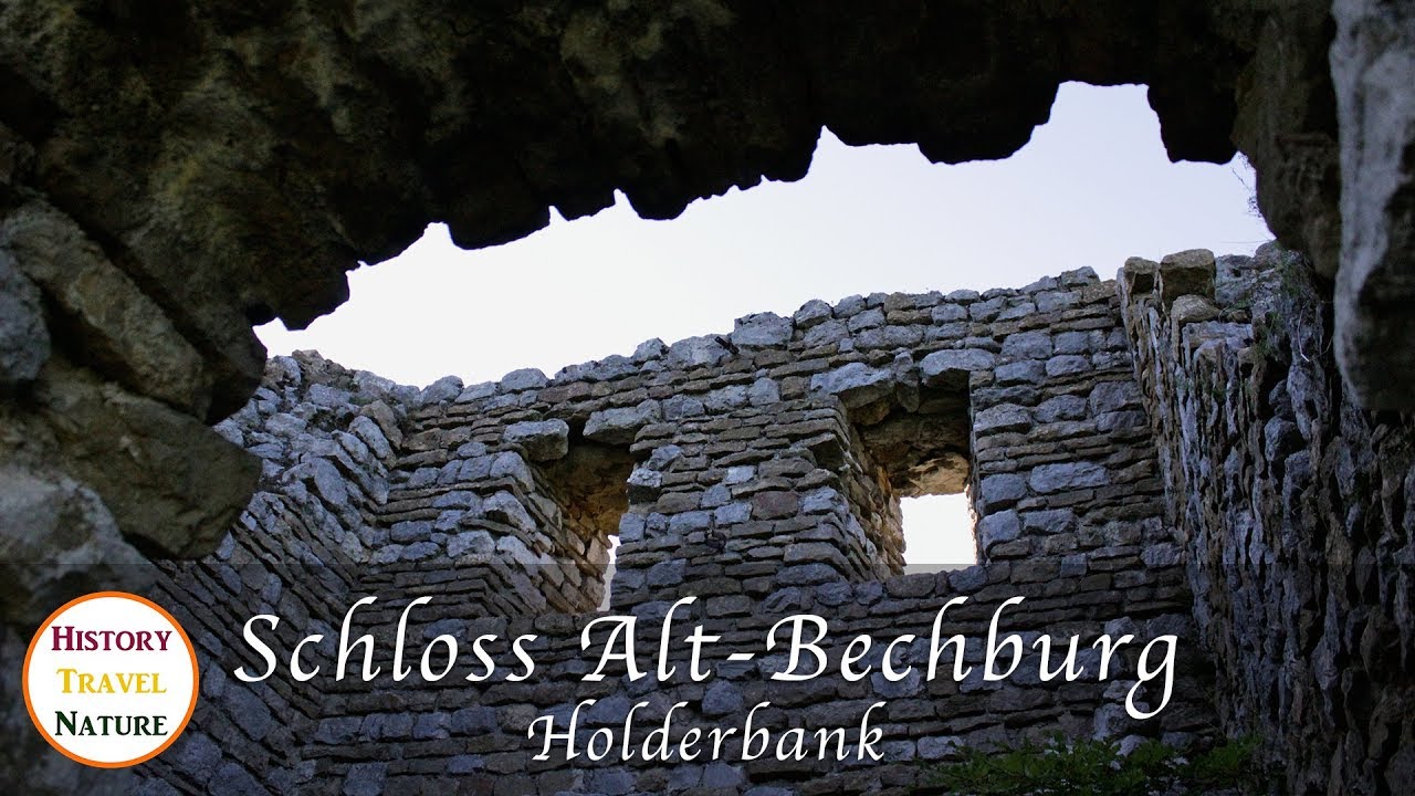 Burgruinen der Schweiz - Schloss Alt Bechburg - Holderbank - Kanton Solothurn