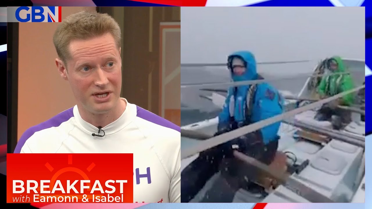 Adventurer Jamie Douglas-Hamilton breaks EIGHT world records crossing Scotia Sea in Antarctica