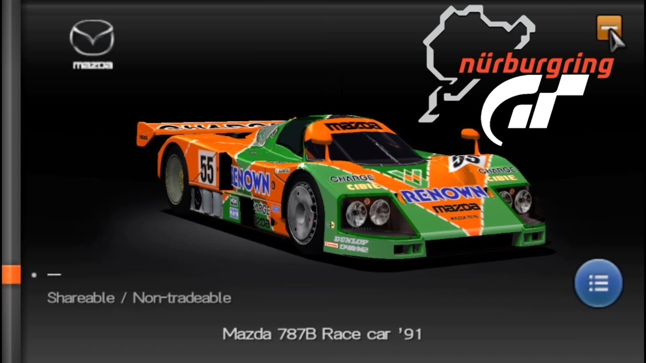 Gran Turismo PSP - Mazda 787B Race Car '91 @ Nürburgring