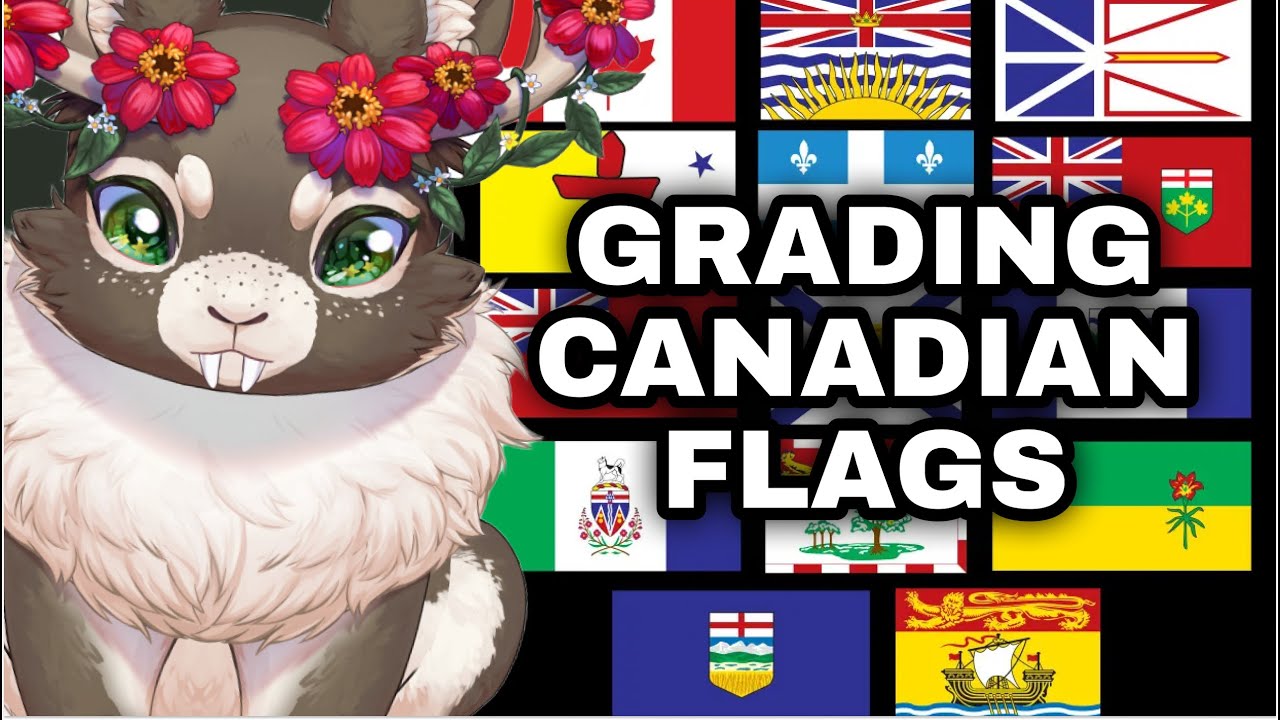 Let's Grade The Flags Of Canada's Provinces! | CGP Grey React |