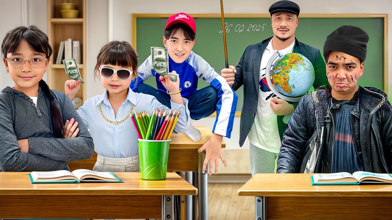 ЗЫҢ МЕКТЕП📚 МИНИ-ФИЛЬМ🎥 ЕРЕКШЕ ОҚУШЫЛАР🤓😎🥴🤩