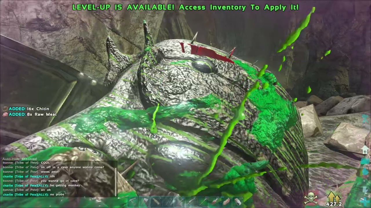 ARK Lower Cave south cave fail!!!