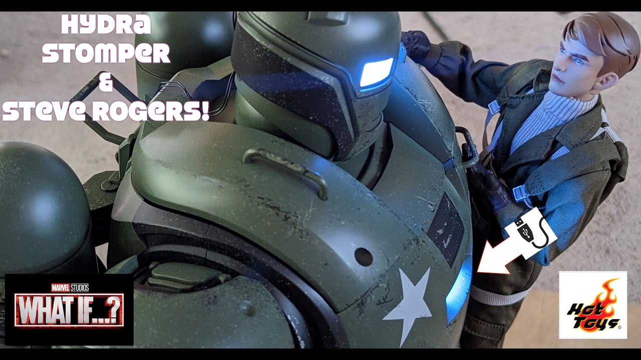 Обзор Hot Toys Steve Rogers and The Hydra Stomper и USB-хак Marvel What If Captain Carter Danoby2