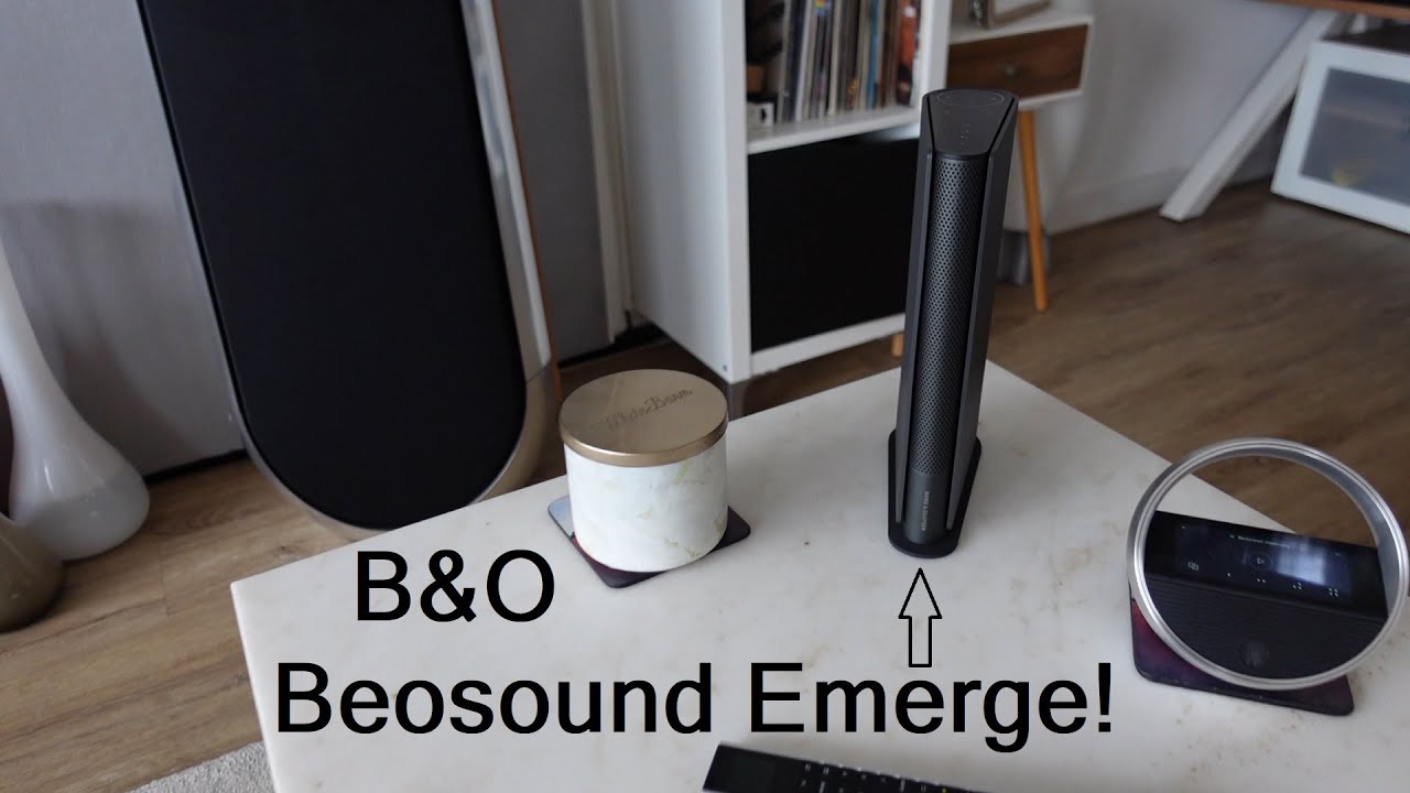 Обзор НОВОЙ акустической системы Beosound Emerge от B&O: буквально переосмысленная полочная акуст...