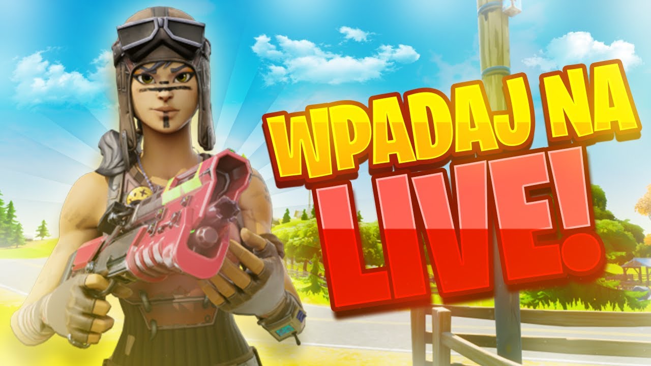 FORTNITE GRY Z WIDZAMI! WBIJAJ POGRAĆ