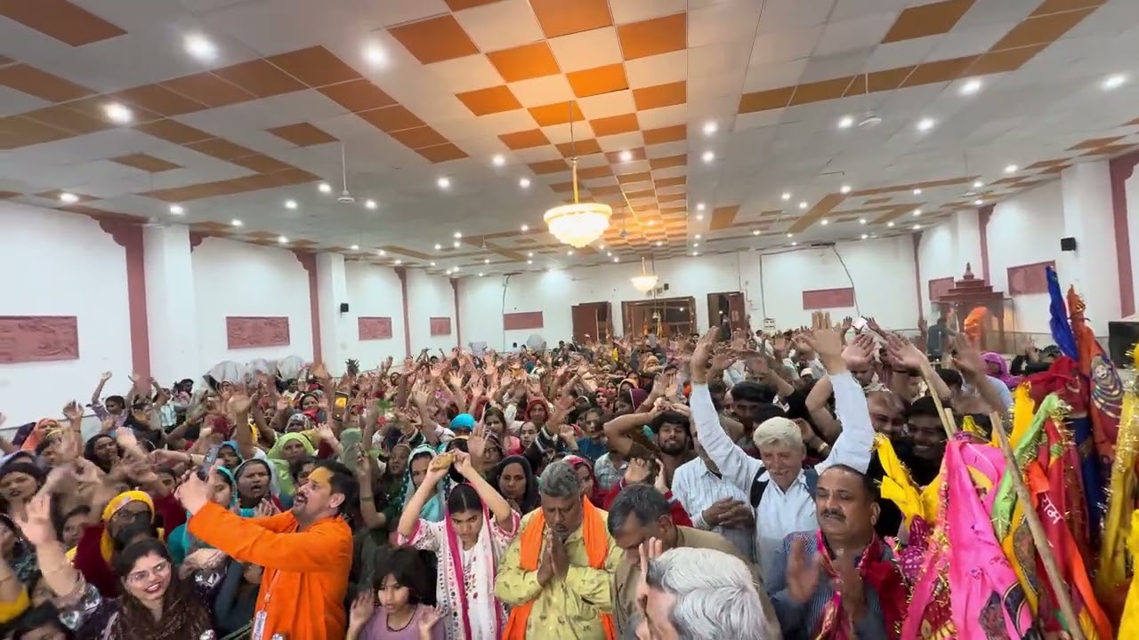 खाटू श्याम जट्टारी धाम में चल रहे एकादशी मेले में खाटू मंदिर पर भक्तों का उमड़ा सैलाब 