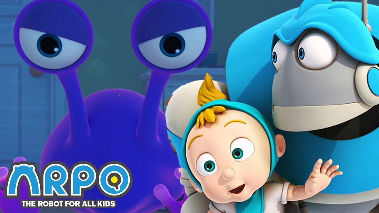 Arpo the Robot | ET ALIEN +MORE FULL EPISODES | Compilation | Funny Cartoons for Kids