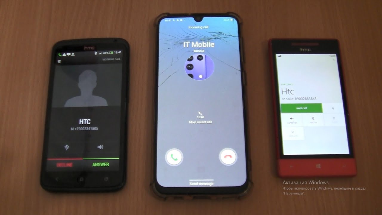 Incoming call&Outgoing call at the Same Time Samsung Galaxy A50+HTC 8s One x
