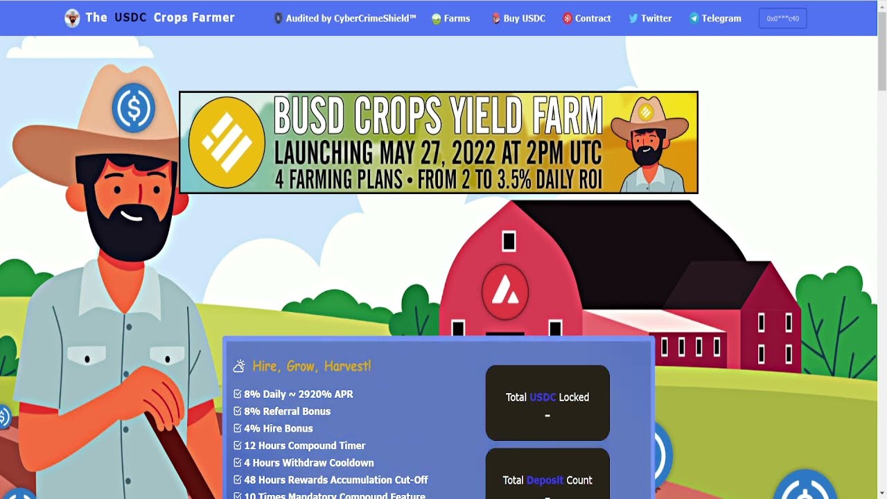 THE BUSD CROPS YIELD FARM HAS THE BEST ANTI-WHALE FEATURES YET