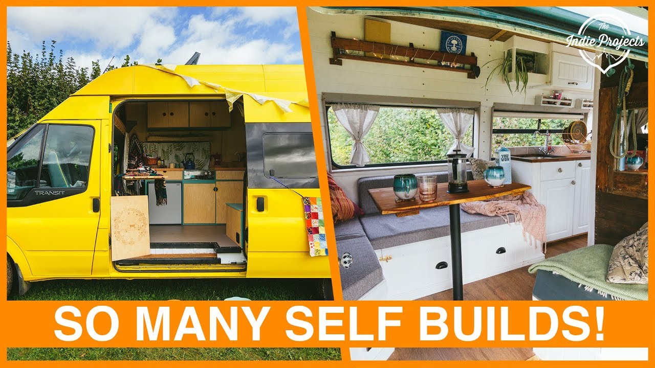 We Looked Around 30 AMAZING Self-Build Campervans - With TOURS! Camp Quirky 2017