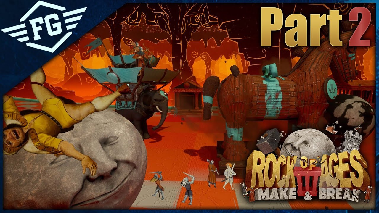 PRVNÍ BOSS FIGHT! - Rock of Ages 3 #2