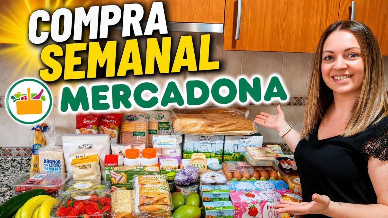 🛒🛍️ COMPRA SEMANAL MERCADONA 🍎 CON PRECIOS 💵 ABRIL 2026