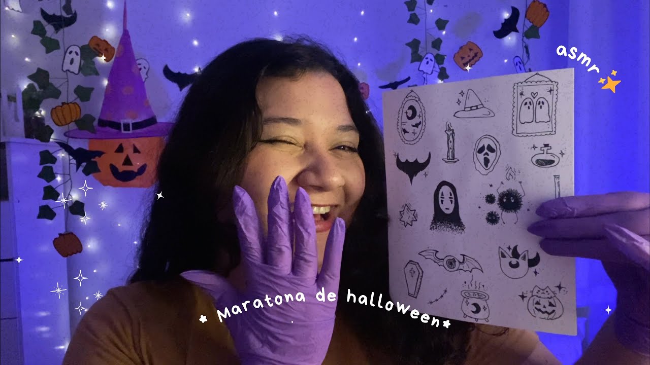 ASMR | SUA PRIMEIRA TATUAGEM! 🔮🎧✨ (voz suave, scratching, tapping, sons de luva)