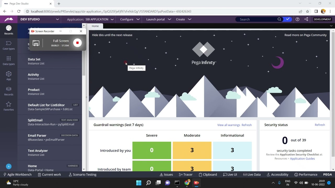 Компоненты PEGA