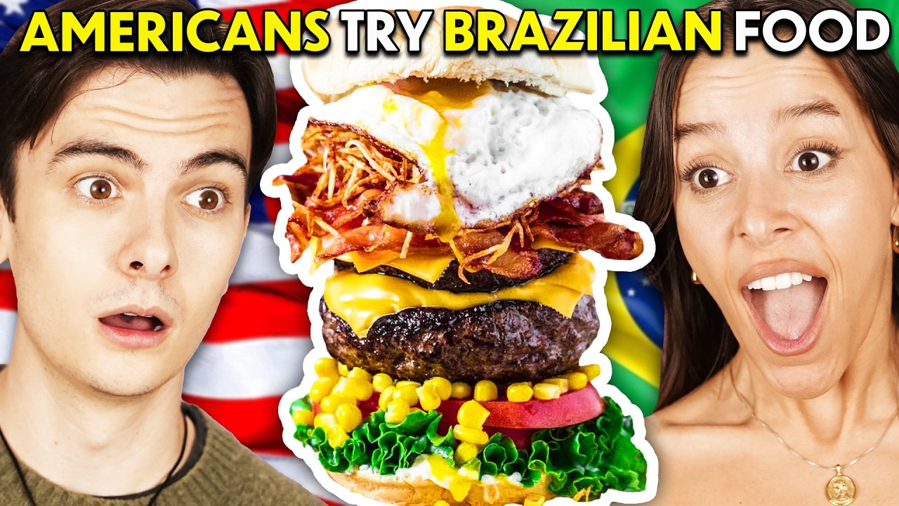 Americans Try Brazilian Food For The First Time!
