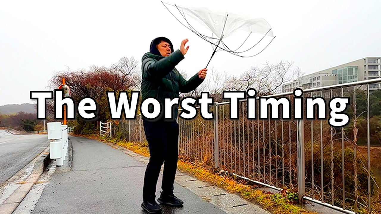 🇯🇵  Working Outside in the Rain in Japan  | Tough Filming Day【Japan Vlog】