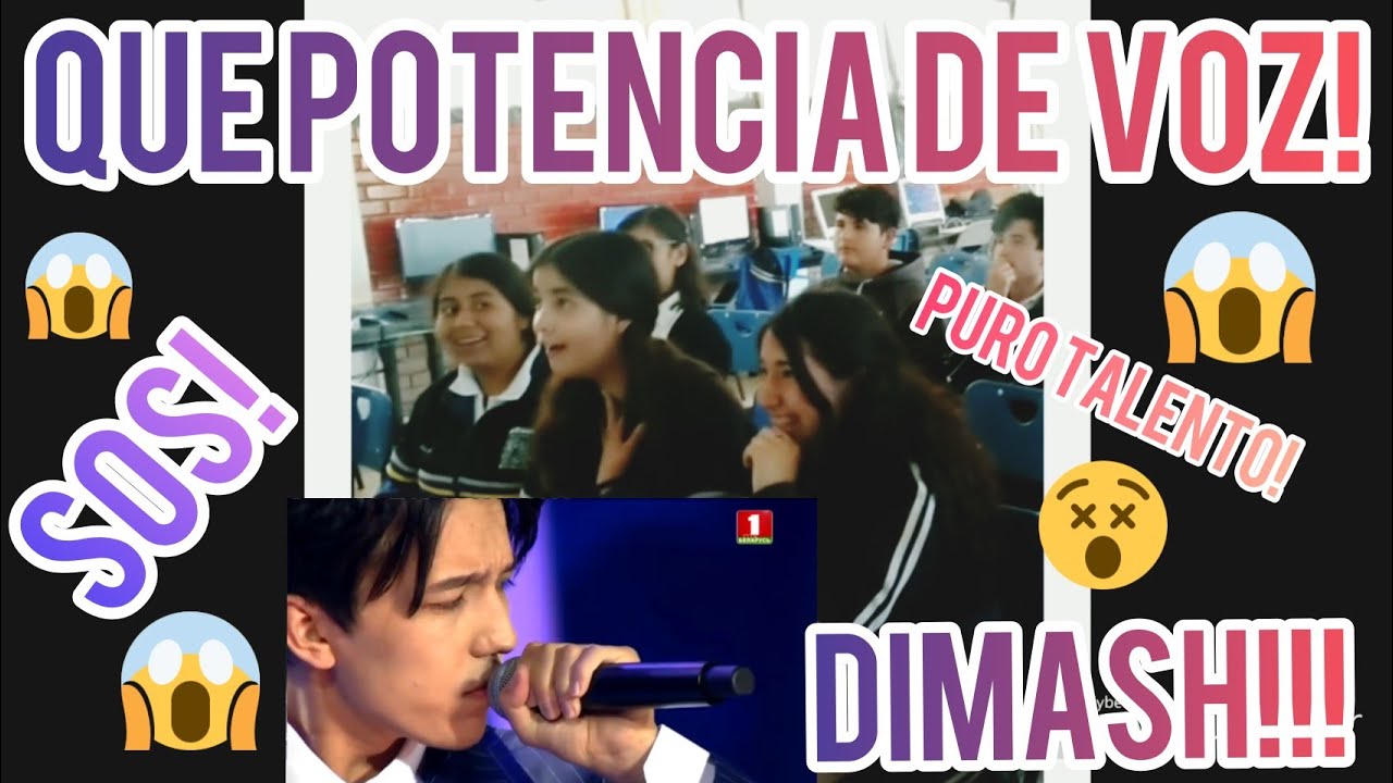 My students react to Dimash for the first time(SUB)/Mis alumnos reaccionan a Dimash por primera vez