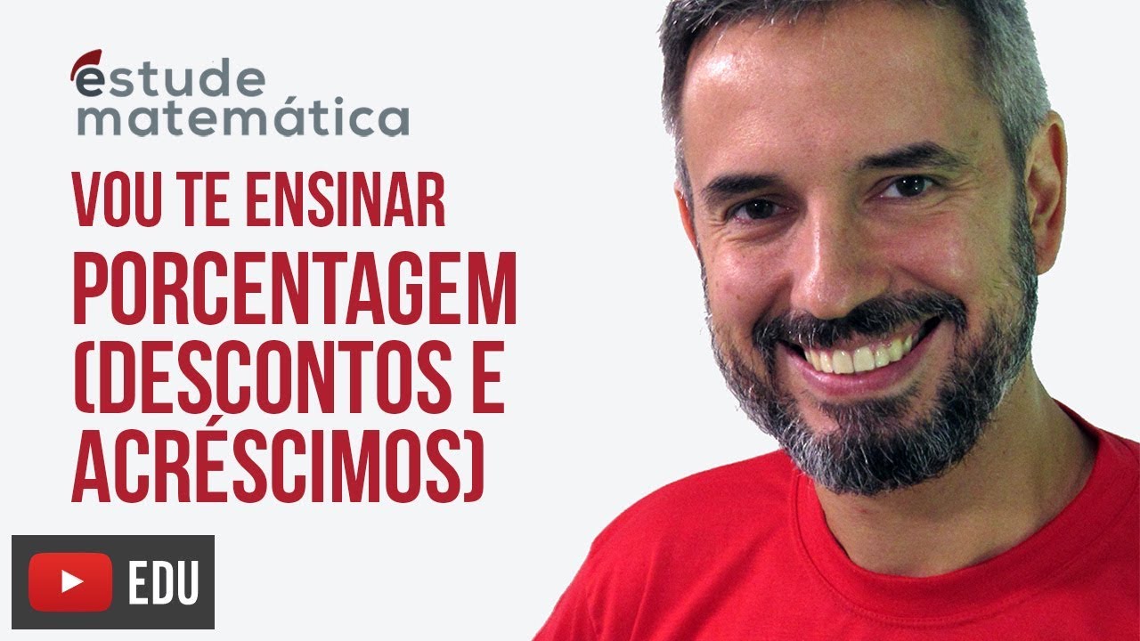 Porcentagem (acréscimos e descontos sucessivos) [Porcentagem: aula 2 de 3] – Vou te ensinar 20