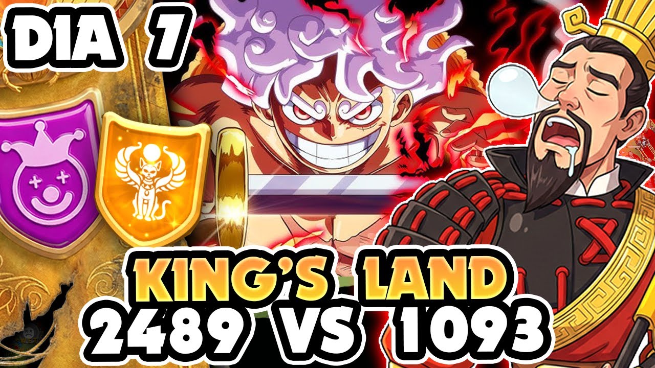 1093 VUELVE A PUSHEAR! INTERMINABLE KING'S LAND 2489 vs 1093 - Rise of Kingdoms