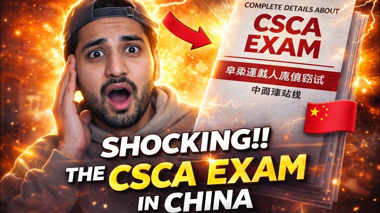 CSCA Exam in China 2026 😱 | Fees, Syllabus, Test Centers & Tips