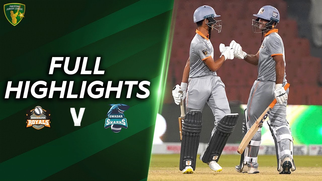 Full Highlights | Bahawalpur Royals vs Gwadar Sharks | Match 12 | PJL | MV2T