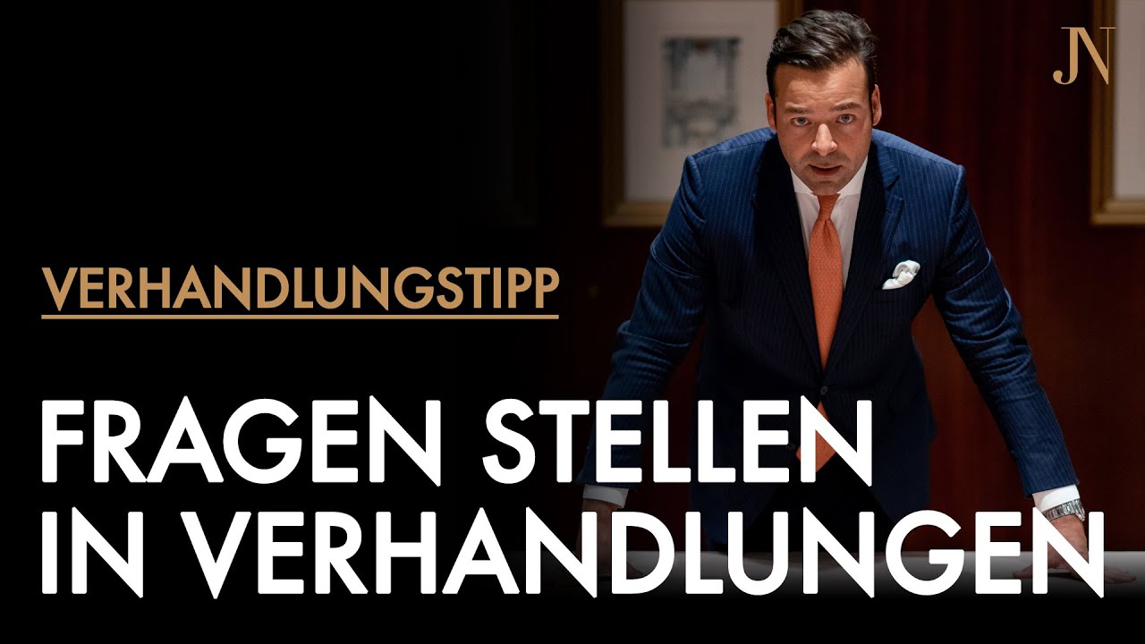 Solltest Du FRAGEN in VERHANDLUNGEN stellen? - 