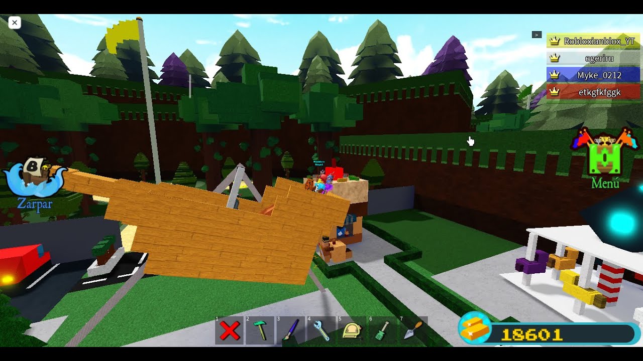 como hacer un barco de parque de atracciones I Build a boat for treasure
