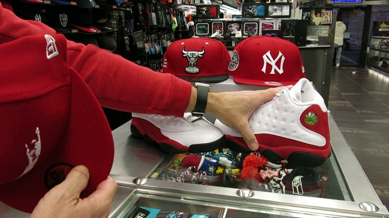 Nike Air Jordan 13 - Cherry 13's - at Street Gear, Hempstead NY
