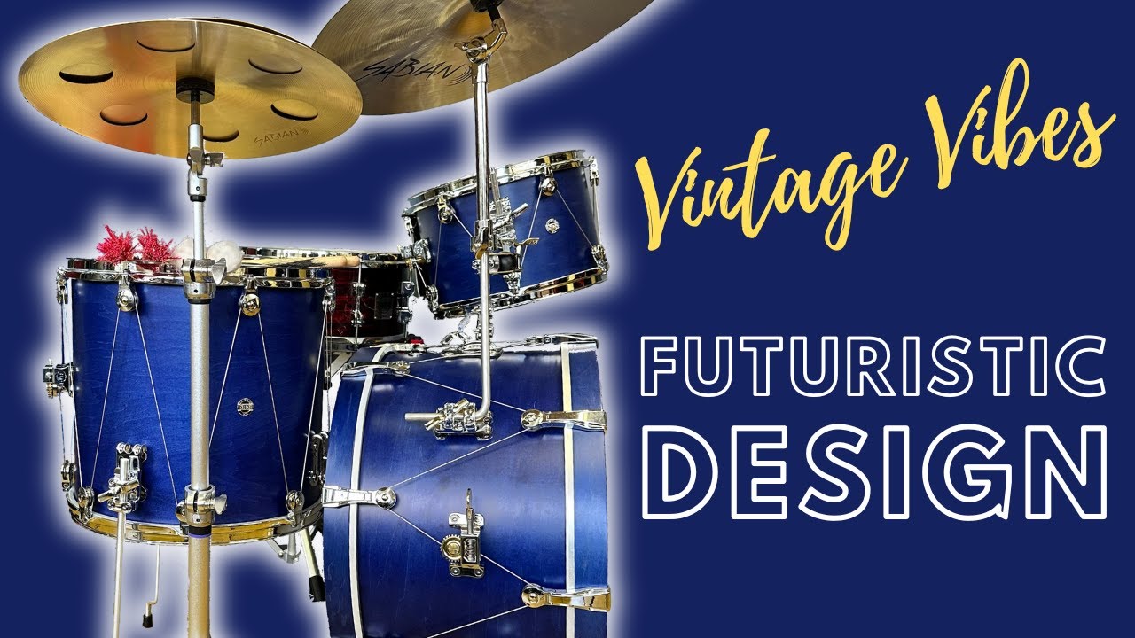 MY SPACE AGE GIGGING DRUM SET | Brand New from INDe, WTS, Sabian, Yamaha