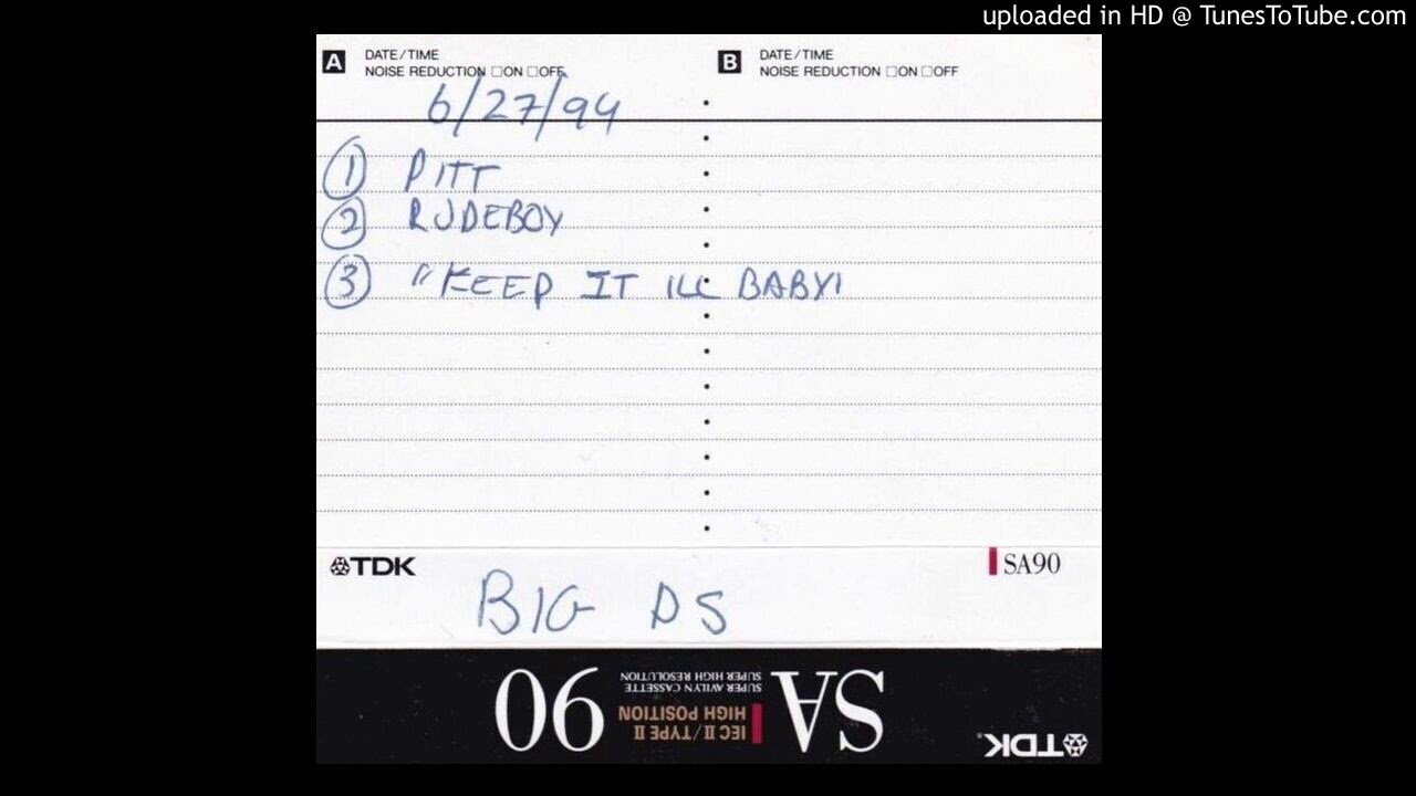Pitt - BIG DS (unreleased NY random rap demo ONYX 1994)