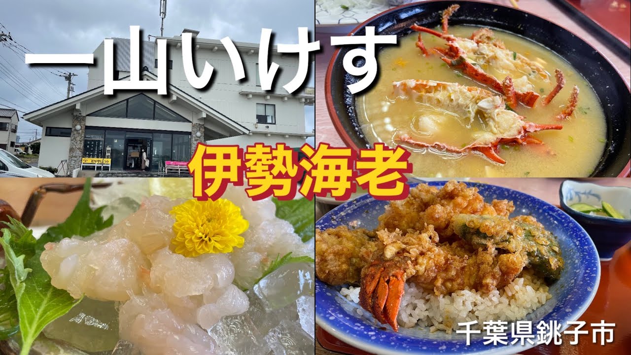 【一山いけす】千葉県銚子市　太平洋を眺めながら美味しい伊勢海老丼　いけすのあるお店／犬吠埼灯台