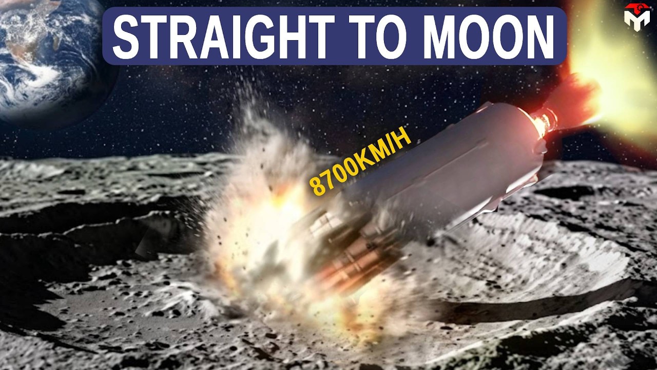 SpaceX Falcon 9 unexpectedly about to Hit & Land on the Moon - totally leaves NASA Speechless!