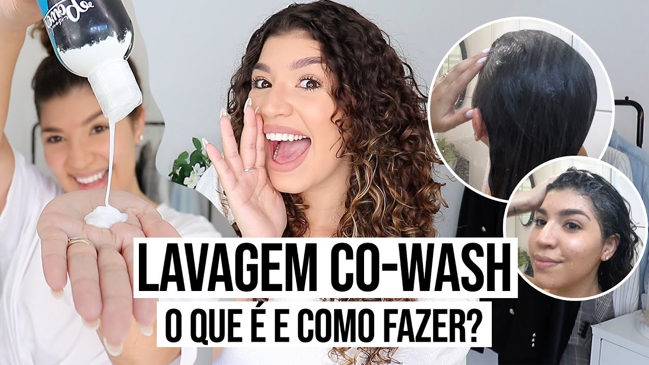 COMO FAZER LAVAGEM CO-WASH *cabelo cacheado ressecado* | por Jessica Melo