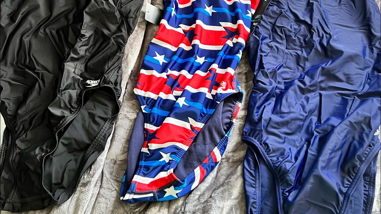 Unboxing One Piece Swimsuits Speedo