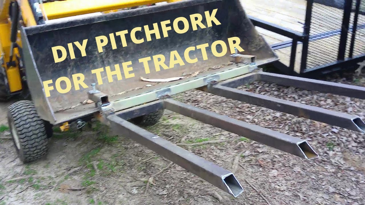 DIY Pitchfork for the Tractor #diy #pitchforks