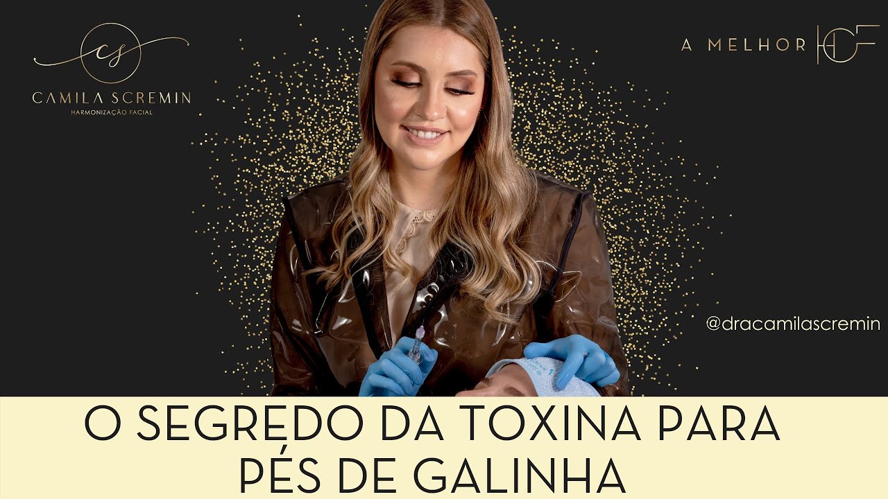 O segredo da Toxina para pés de galinha