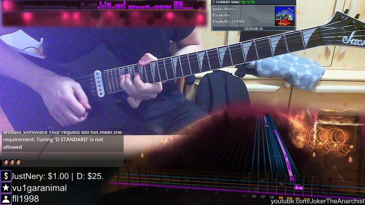 Judas Priest - Painkiller 95.93% (Lead - Rocksmith 2014 DLC)