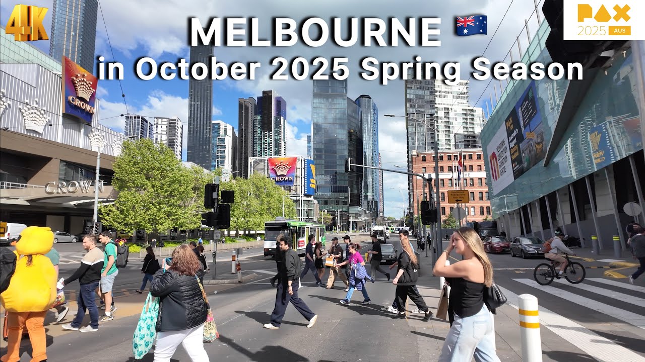 Melbourne Australia in October PAX Aus 2025 Spring Season