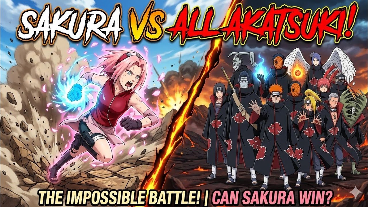 Sakura Uchiha vs Otsutuski member's @narutoofficiel9201 #naruto #hashirama #sakura #narutoshippuden