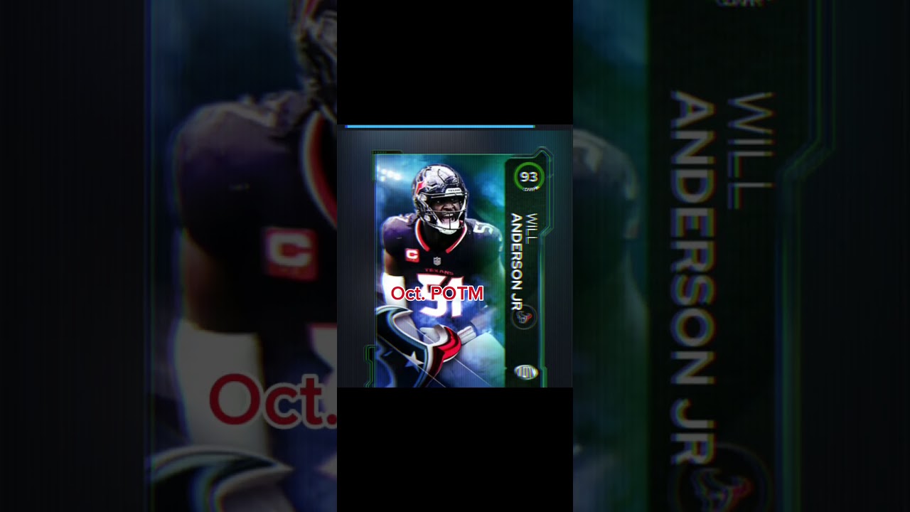 LE Will Anderson JR #mut25 #easportsmadden #ultimateteam