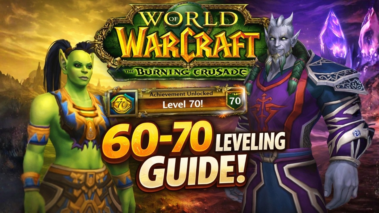 Руководство по прокачке до 60-70 уровней в TBC Classic | Burning Crusade 2026 (Альянс и Орда)